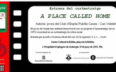 Els joves de Pubilla Cases presenten el seu curtmetratge